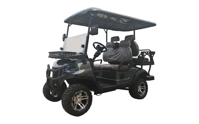 SDLG C80 electric golf cart 4 passenger rental in Las Terrenas