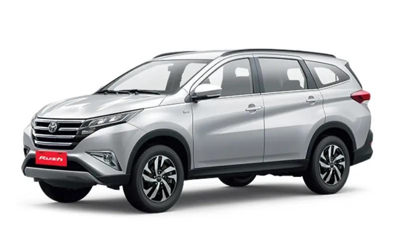 Toyota Rush 7 passenger rental in Las Terrenas
